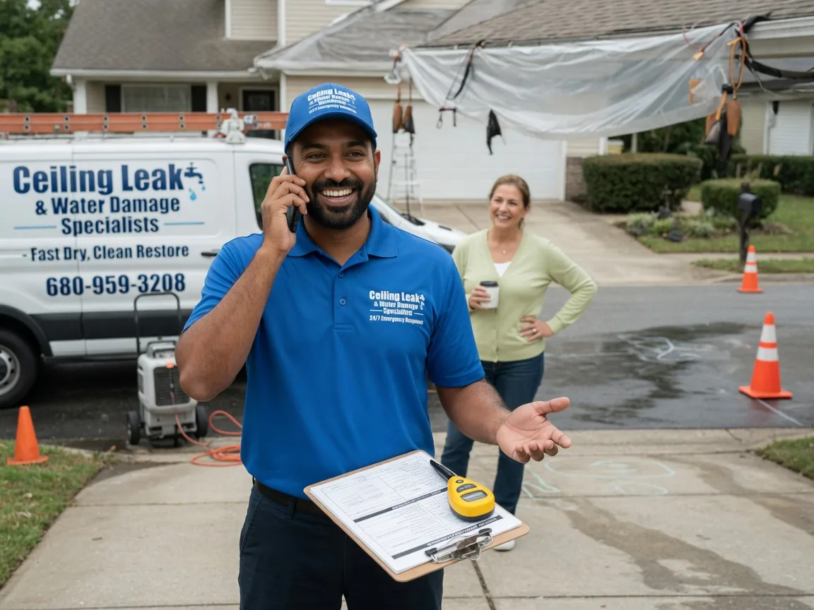 Ceiling Leak Cleanup Wolcott, CO FAQs